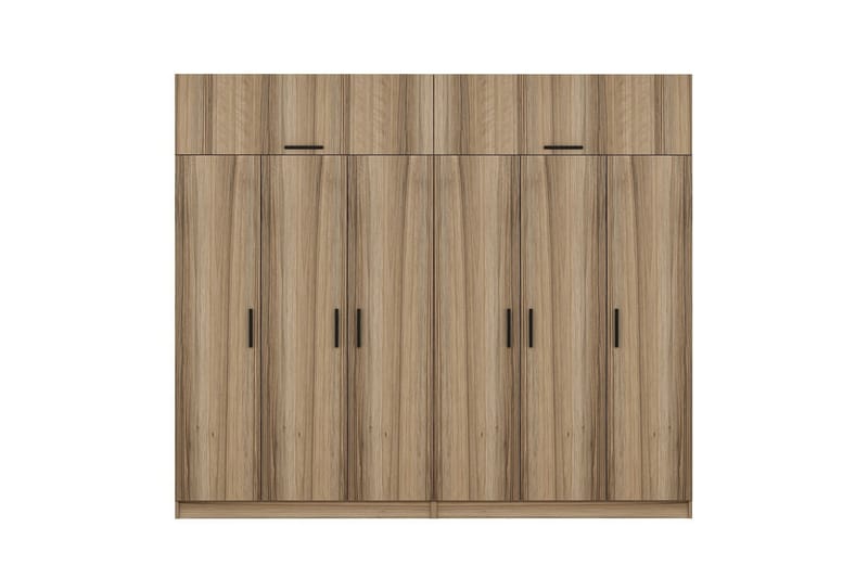 Garderobe Cambrian 270 cm - Brun - Oppbevaring - Garderober & garderobesystem