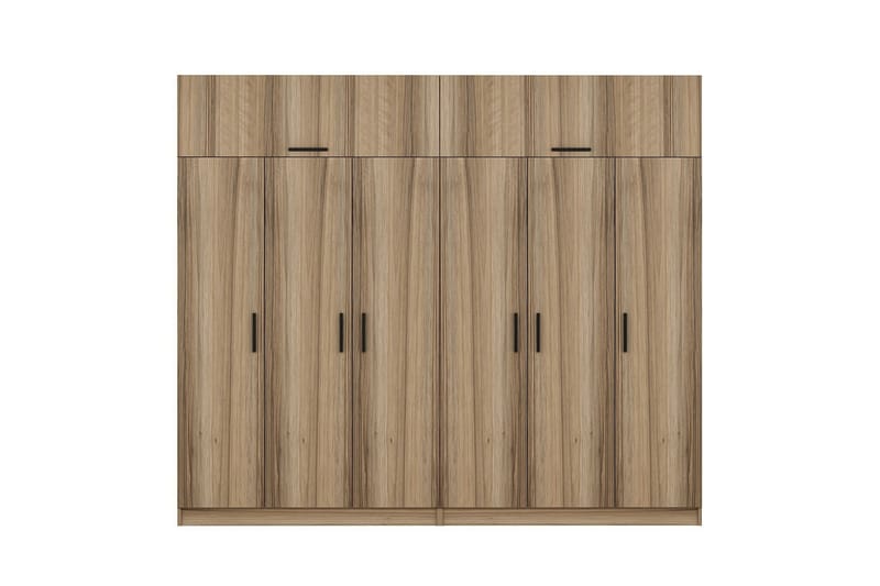 Garderobe Cambrian 270 cm - Brun - Oppbevaring - Garderober & garderobesystem