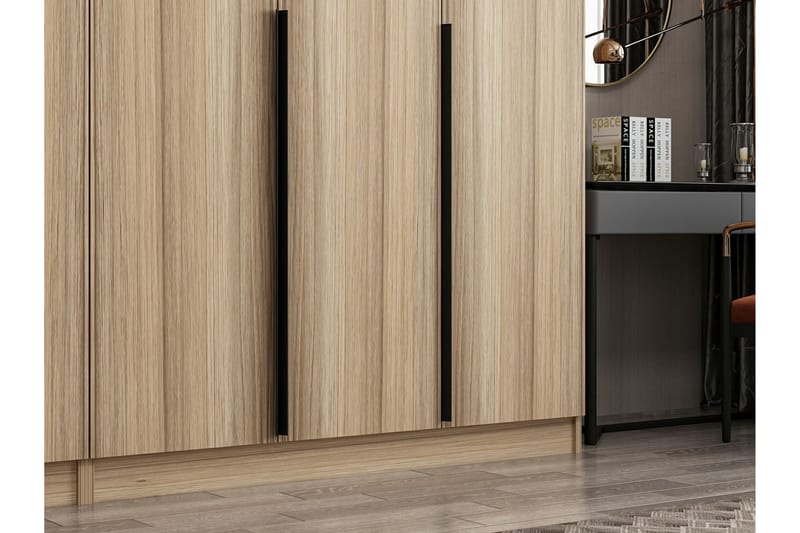 Garderobe Cambrian 270 cm - Eik - Oppbevaring - Garderober & garderobesystem