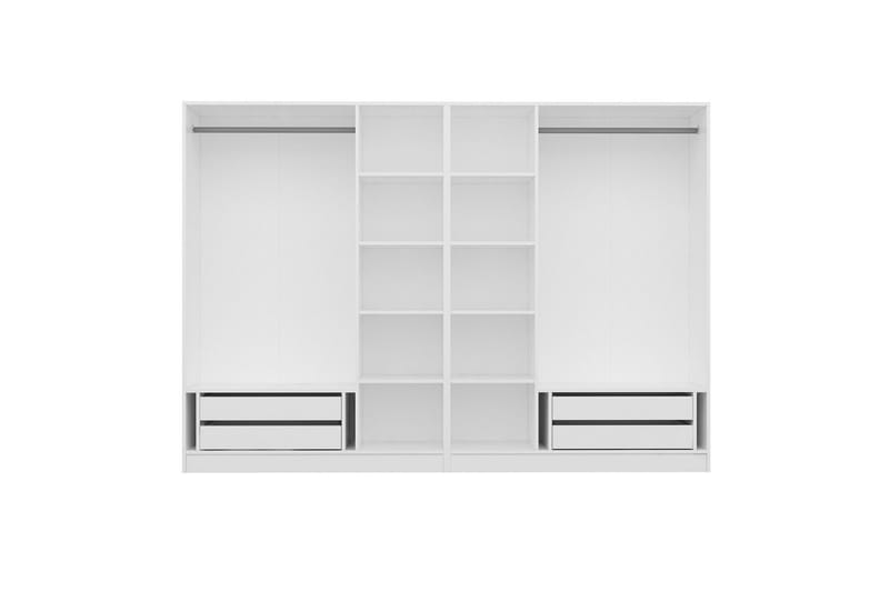 Garderobe Cambrian 270 cm - Hvit - Oppbevaring - Garderober & garderobesystem