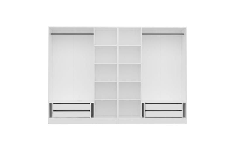 Garderobe Cambrian 270 cm - Hvit - Oppbevaring - Garderober & garderobesystem