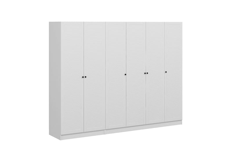 Garderobe Cambrian 270 cm - Hvit - Oppbevaring - Garderober & garderobesystem