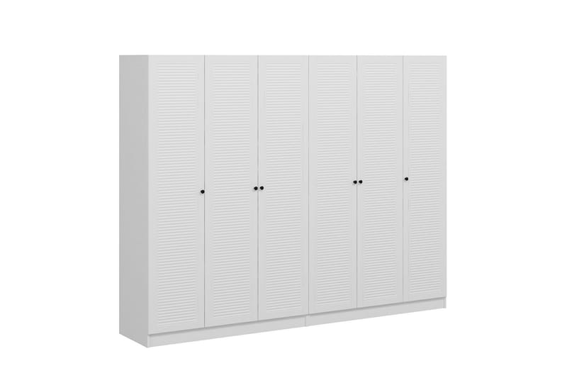 Garderobe Cambrian 270 cm - Hvit - Oppbevaring - Garderober & garderobesystem