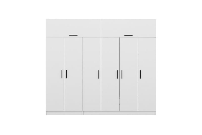 Garderobe Cambrian 270 cm - Hvit - Oppbevaring - Garderober & garderobesystem