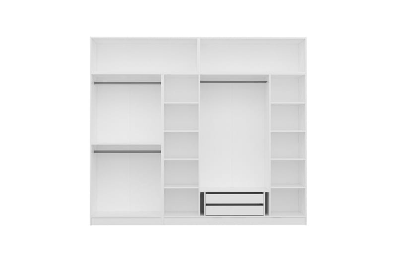 Garderobe Cambrian 270 cm - Hvit - Oppbevaring - Garderober & garderobesystem