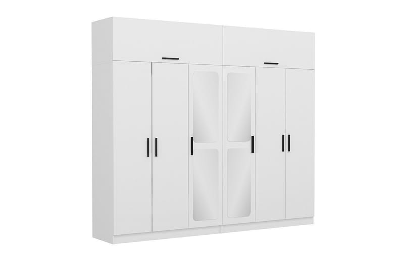 Garderobe Cambrian 270 cm - Hvit - Oppbevaring - Garderober & garderobesystem