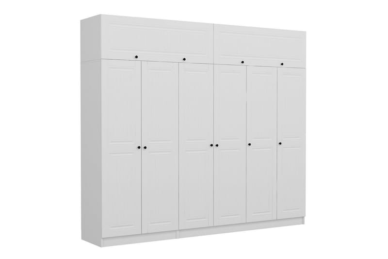 Garderobe Cambrian 270 cm - Hvit - Oppbevaring - Garderober & garderobesystem