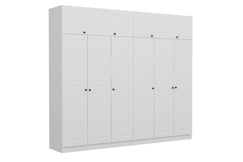 Garderobe Cambrian 270 cm - Hvit - Oppbevaring - Garderober & garderobesystem