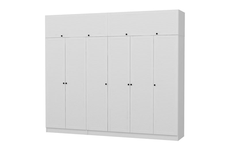 Garderobe Cambrian 270 cm - Hvit - Oppbevaring - Garderober & garderobesystem