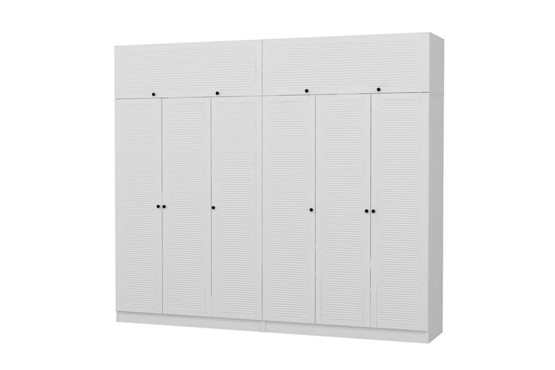 Garderobe Cambrian 270 cm - Hvit - Oppbevaring - Garderober & garderobesystem