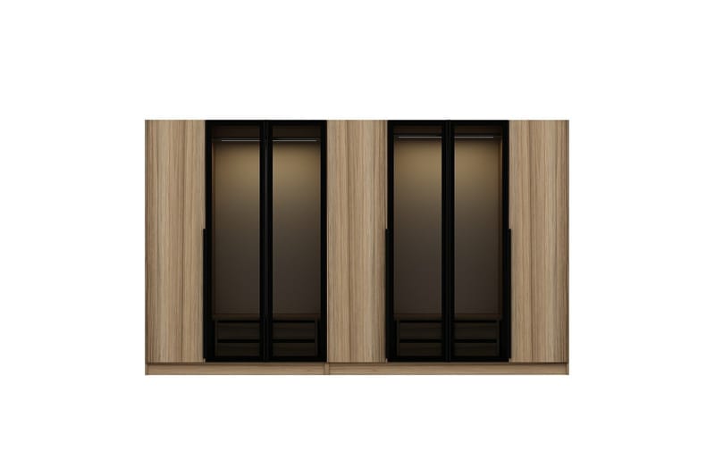 Garderobe Cambrian 315 cm - Eik - Oppbevaring - Garderober & garderobesystem