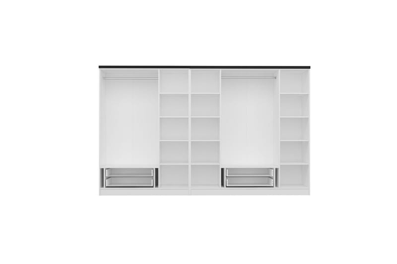 Garderobe Cambrian 315 cm - Hvit - Oppbevaring - Garderober & garderobesystem