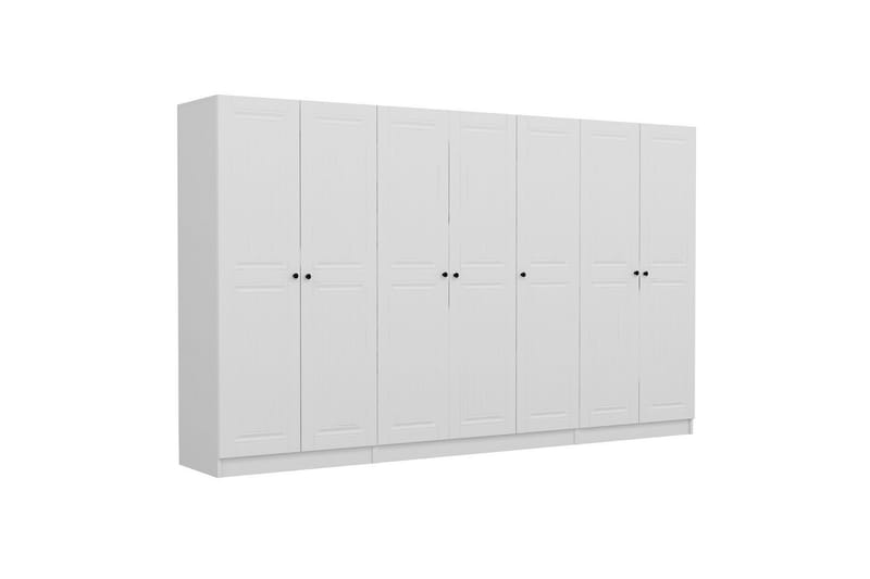 Garderobe Cambrian 315 cm - Hvit - Oppbevaring - Garderober & garderobesystem