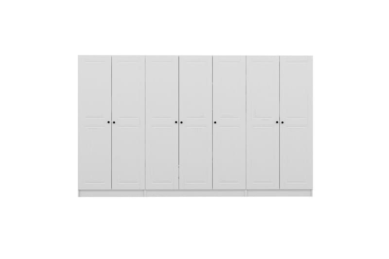 Garderobe Cambrian 315 cm - Hvit - Oppbevaring - Garderober & garderobesystem