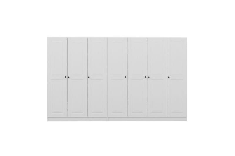 Garderobe Cambrian 315 cm - Hvit - Oppbevaring - Garderober & garderobesystem