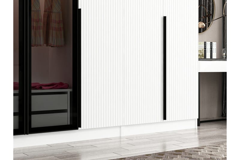 Garderobe Cambrian 315 cm - Hvit - Oppbevaring - Garderober & garderobesystem