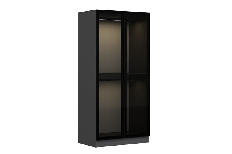 Garderobe Cambrian 90 cm - Antrasitt - Oppbevaring - Garderober & garderobesystem