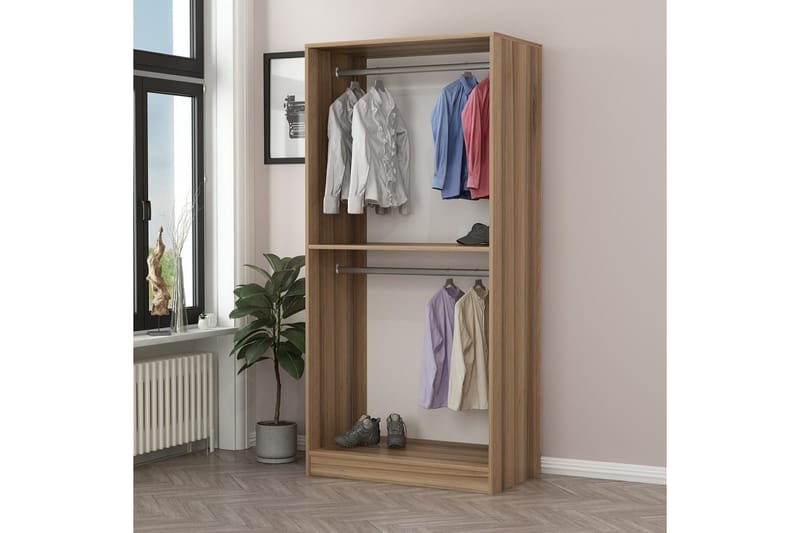 Garderobe Cambrian 90 cm - Antrasitt - Oppbevaring - Garderober & garderobesystem