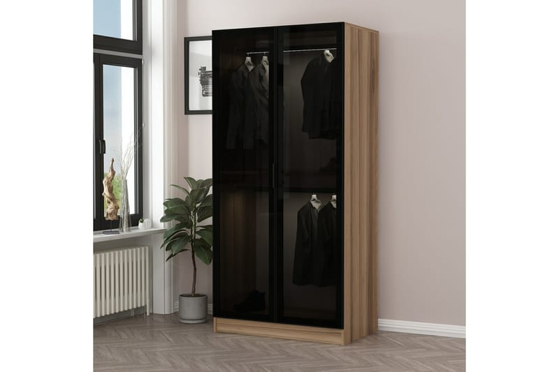 Garderobe Cambrian 90 cm - Brun - Oppbevaring - Garderober & garderobesystem