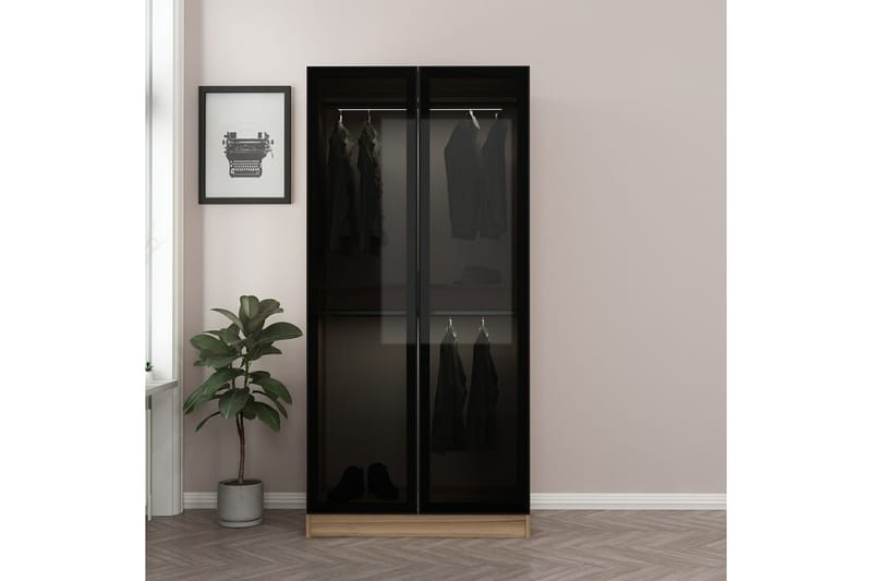 Garderobe Cambrian 90 cm - Brun - Oppbevaring - Garderober & garderobesystem