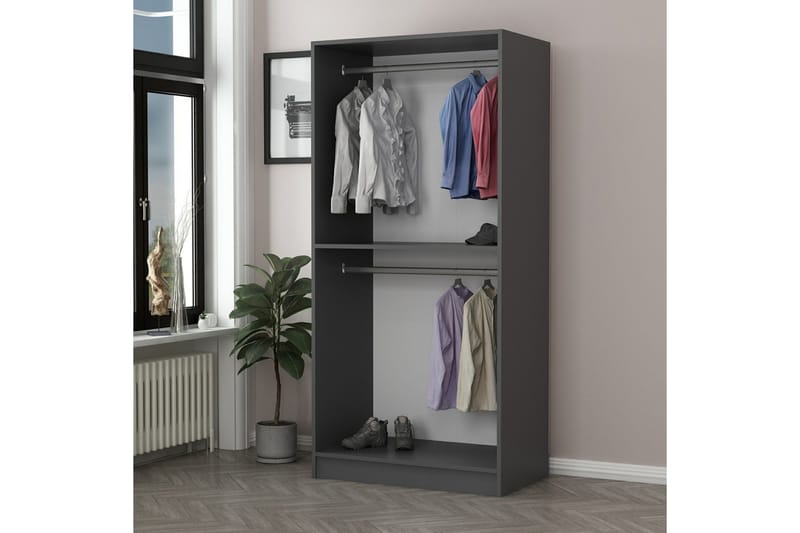 Garderobe Cambrian 90 cm - Eik - Oppbevaring - Garderober & garderobesystem