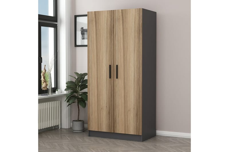 Garderobe Cambrian 90 cm - Eik - Oppbevaring - Garderober & garderobesystem