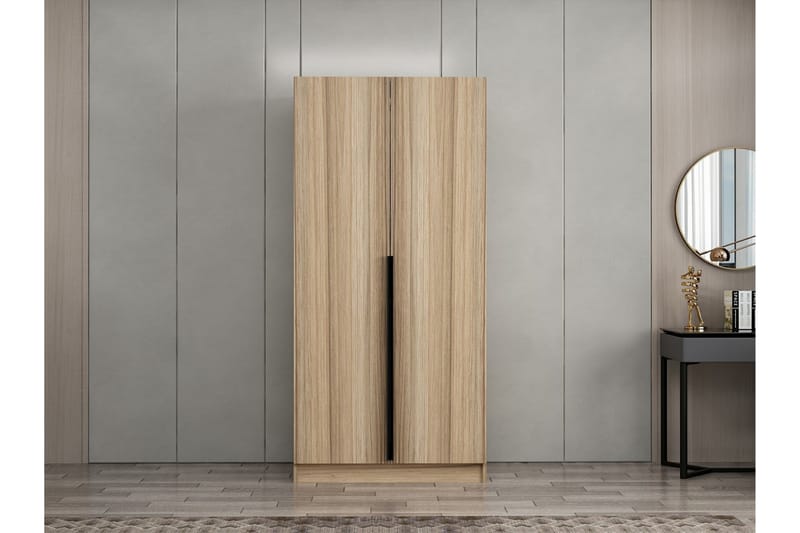 Garderobe Cambrian 90 cm - Eik - Oppbevaring - Garderober & garderobesystem