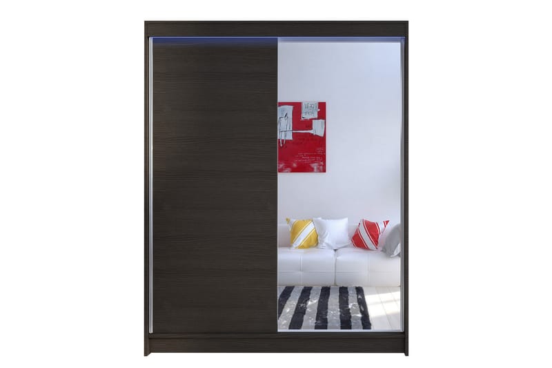 Garderobe Camino 150x58x200 cm - Hvit - Oppbevaring - Garderober & garderobesystem