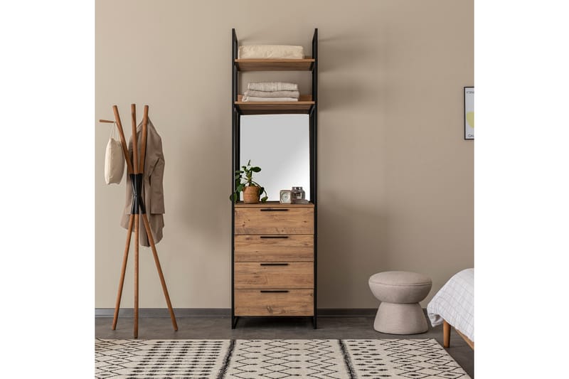 Garderobe Dynamica 64x52 cm - Natur - Oppbevaring - Garderober & garderobesystem