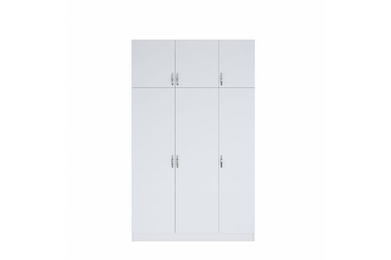 Garderobe Farmdon 6 Skap 55x145 cm - Hvit - Oppbevaring - Garderober & garderobesystem