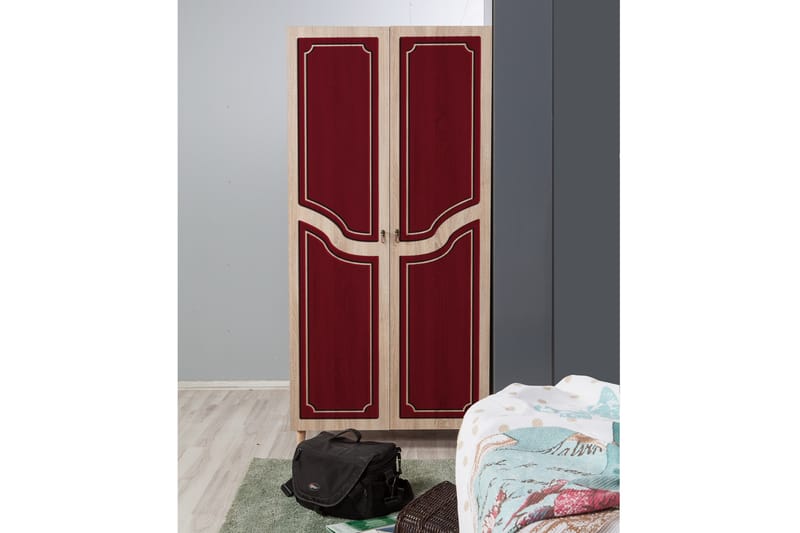 Garderobe Gillberga 90 cm - Brun - Oppbevaring - Garderober & garderobesystem