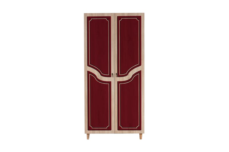 Garderobe Gillberga 90 cm - Brun - Oppbevaring - Garderober & garderobesystem