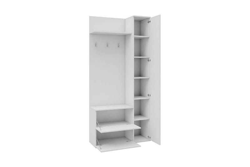 Garderobe Green 90x34x195 cm - Oppbevaring - Garderober & garderobesystem