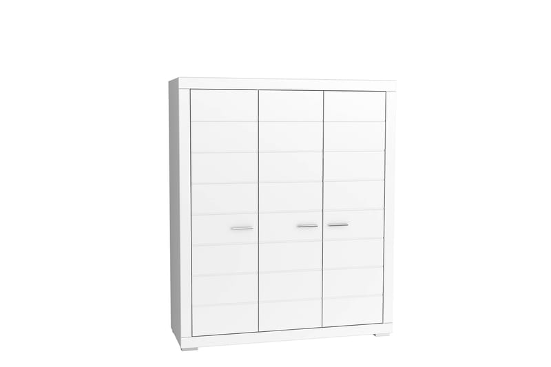 Garderobe Janyha 166x198 cm - Hvit - Oppbevaring - Garderober & garderobesystem