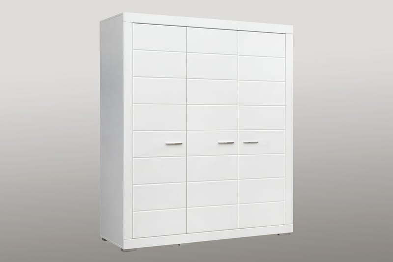 Garderobe Janyha 166x198 cm - Hvit - Oppbevaring - Garderober & garderobesystem