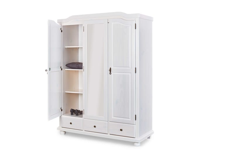 Garderobe Kappl 150 cm - Tre|Hvit - Oppbevaring - Garderober & garderobesystem