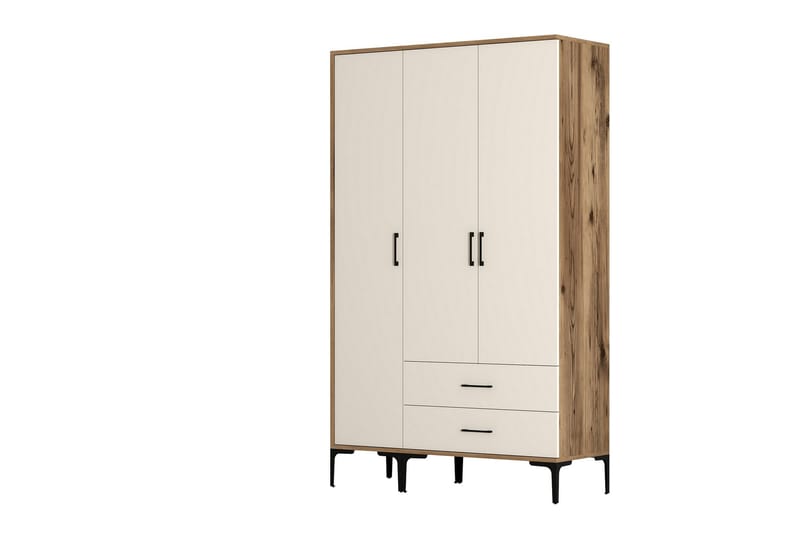 Garderobe Kumsal 120 cm - Cream - Oppbevaring - Garderober & garderobesystem