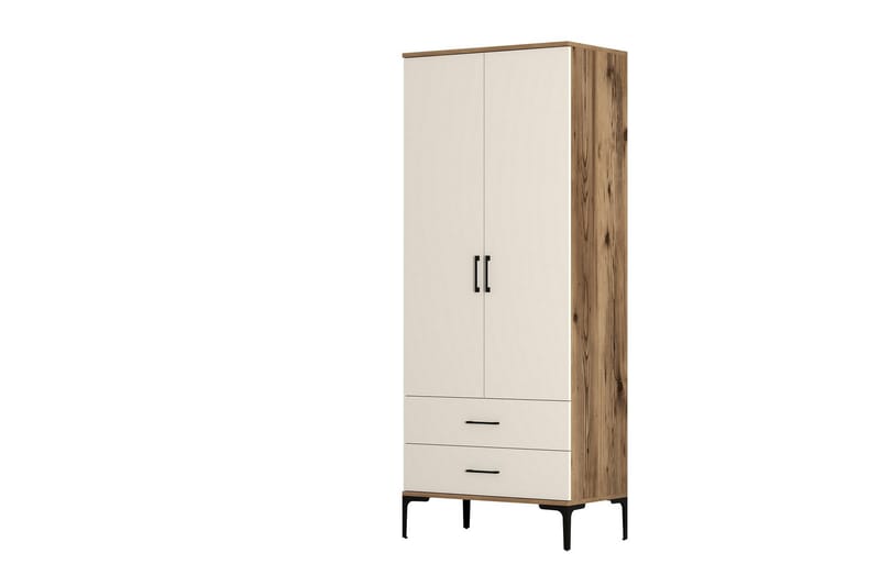 Garderobe Kumsal 80 cm - Cream - Oppbevaring - Garderober & garderobesystem