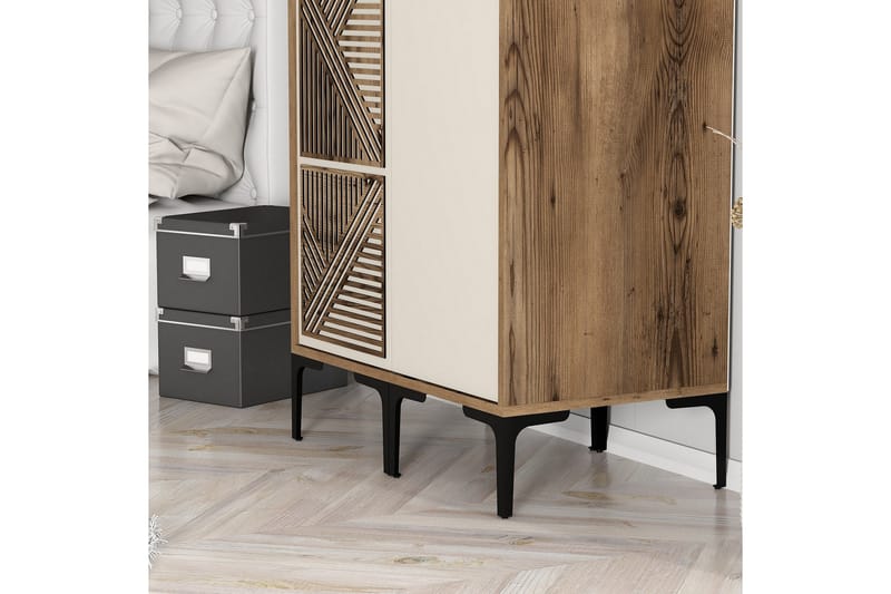 Garderobe Kumsal 80 cm - Cream - Oppbevaring - Garderober & garderobesystem