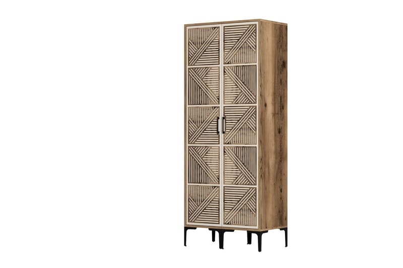 Garderobe Kumsal 80 cm - Cream - Oppbevaring - Garderober & garderobesystem