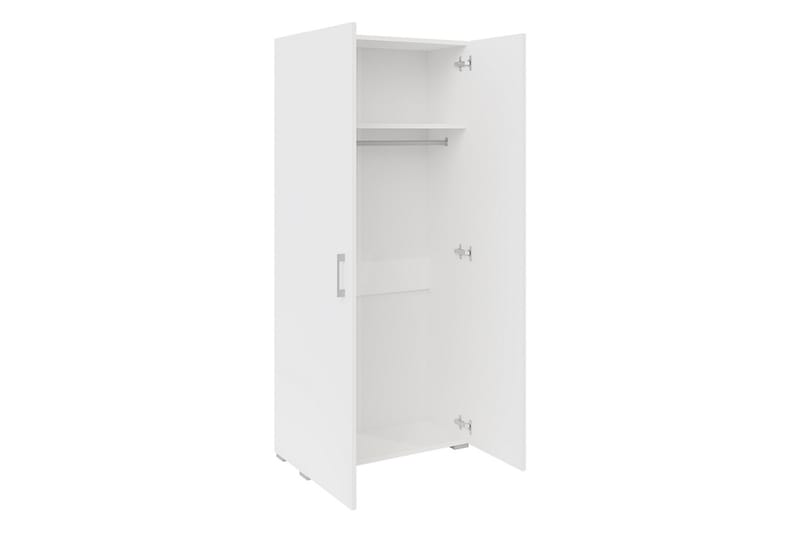 Garderobe Lindesberg 80 cm - Hvit - Oppbevaring - Garderober & garderobesystem