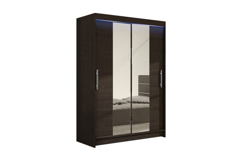 Garderobe Miami 120x58x200 cm - Beige - Oppbevaring - Garderober & garderobesystem