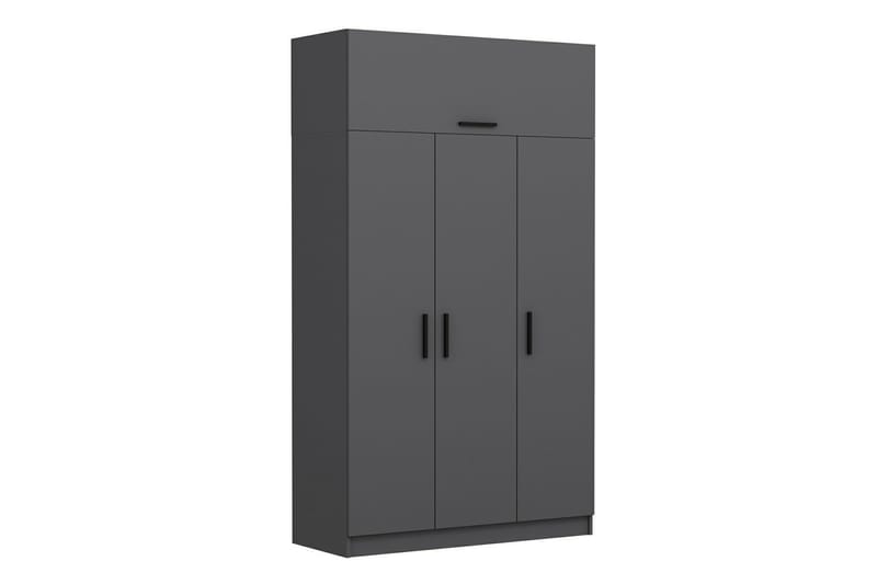 Garderobe Minar 135 cm - Antrasitt - Oppbevaring - Garderober & garderobesystem