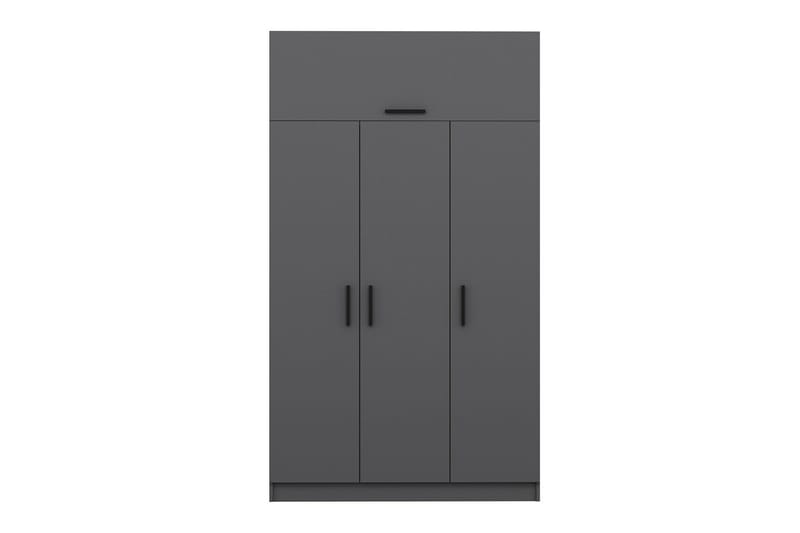 Garderobe Minar 135 cm - Antrasitt - Oppbevaring - Garderober & garderobesystem