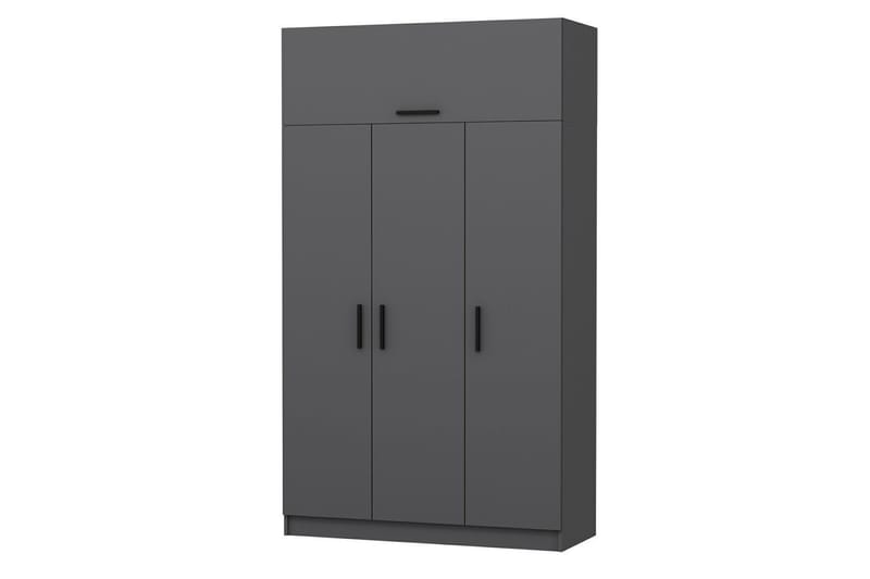 Garderobe Minar 135 cm - Antrasitt - Oppbevaring - Garderober & garderobesystem