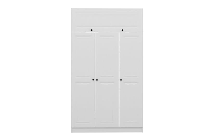 Garderobe Minar 135 cm - Hvit - Oppbevaring - Garderober & garderobesystem