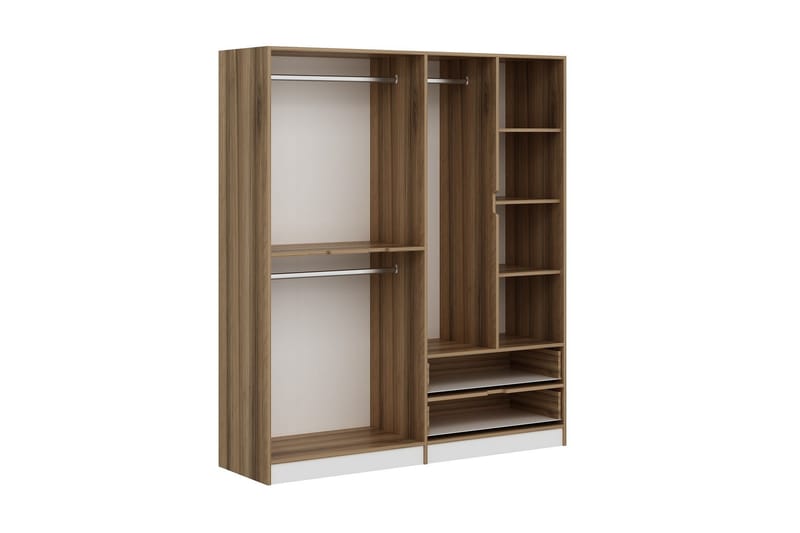 Garderobe Munna 180 cm - Hvit - Oppbevaring - Garderober & garderobesystem