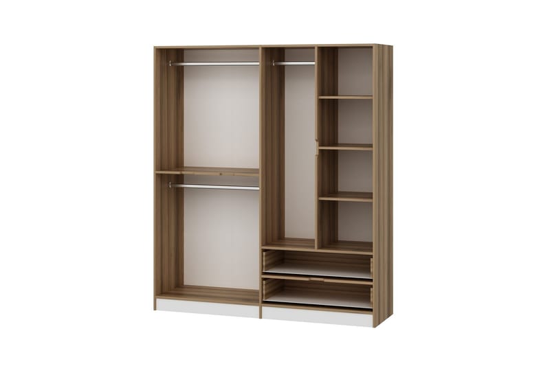 Garderobe Munna 180 cm - Hvit - Oppbevaring - Garderober & garderobesystem