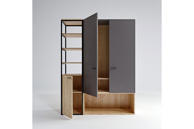 Garderobe Onuras 144x40 cm - Oppbevaring - Garderober & garderobesystem