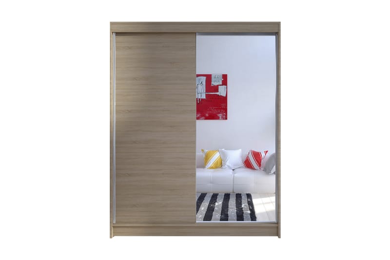 Garderobe Richmond 150x58x200 cm - Brun - Oppbevaring - Garderober & garderobesystem